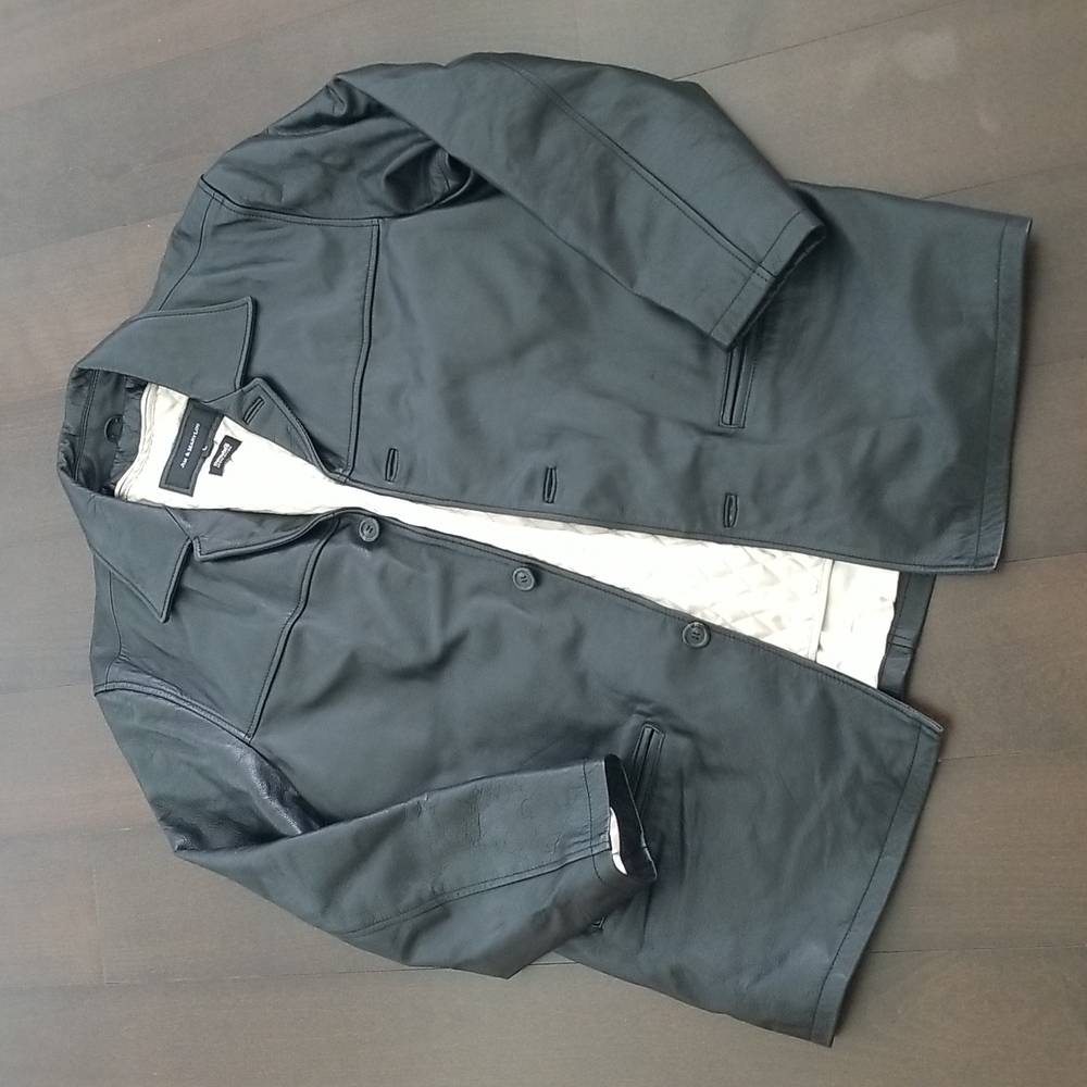 NWOT Men's Real Leather Insulated Jacket